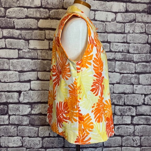 IOS Sleeveless Button Down jacket Size S - Picture 7 of 9